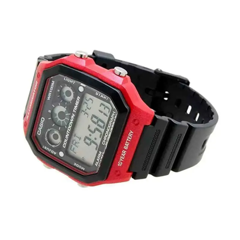 Casio Youth Digital Sports Grey Dial Men's Watch | AE-1300WH-4AVDF